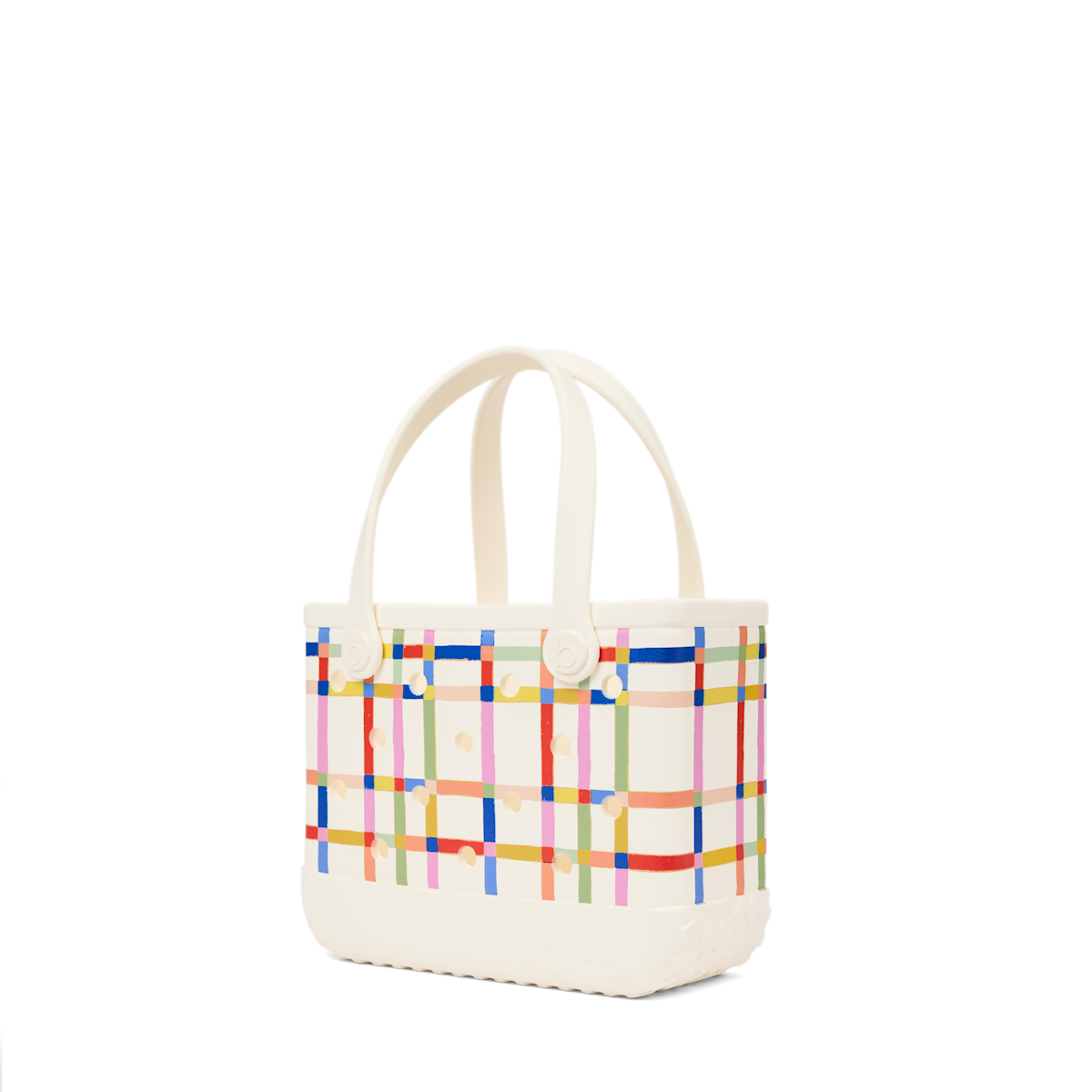 Bitty Bogg Bag - Red, White and Plaid - Daily Relief