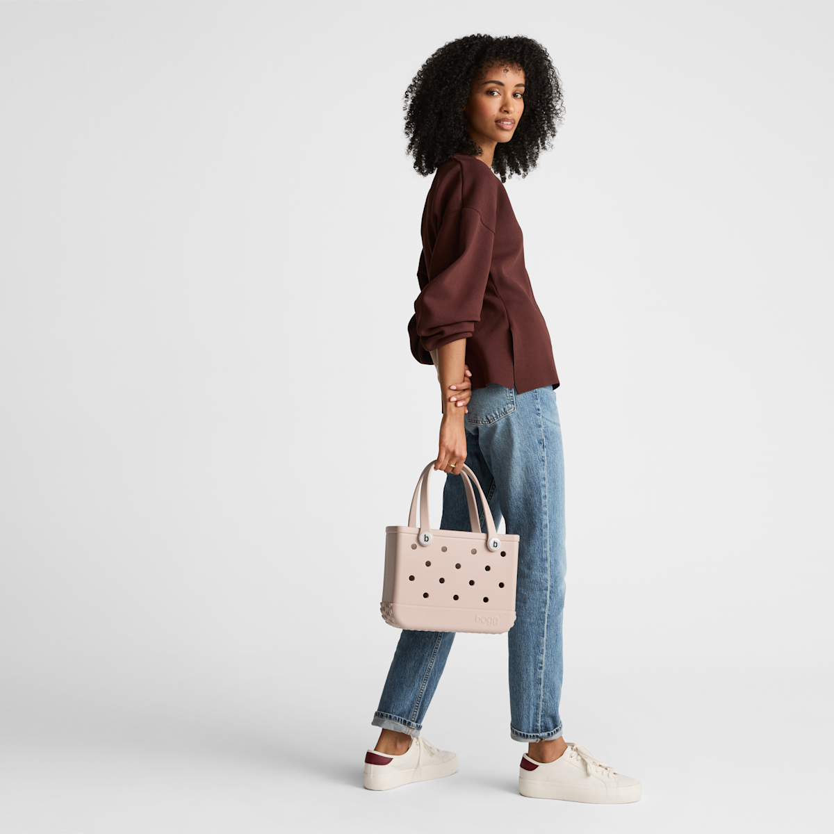 Bitty Bogg Bag - Red, White and Plaid - Daily Relief